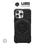 iPhone 16 Pro Max รุ่น Monarch Pro Bundle - สี Carbon Fiber/Black Stand