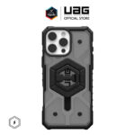 Phone 16 Pro Max รุ่น Pathfinder Clear Magnetic Bundle - สี Ash/Black Stand